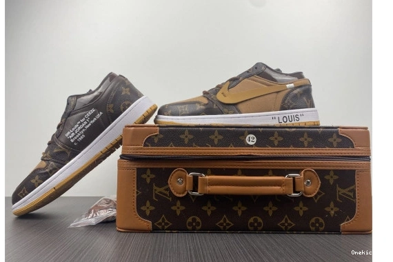 WHITE-LouiV Top JORDAN AIR (WITH 1 CASE) 171 -LouiV O-W SmartChoice Low 0520